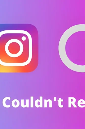 How to Fix the Instagram Couldn't Refresh Your Feed Error?