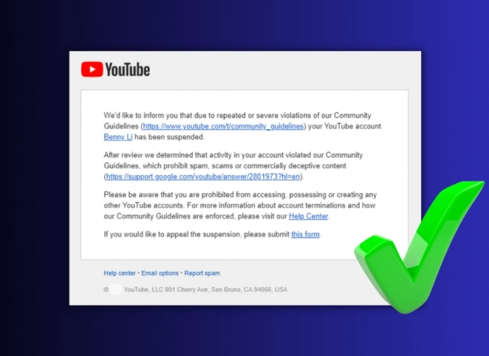 How to Reactivate a Suspended YouTube Account?