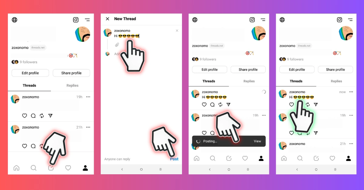 How To Share A Post On Threads (Start A Thread)