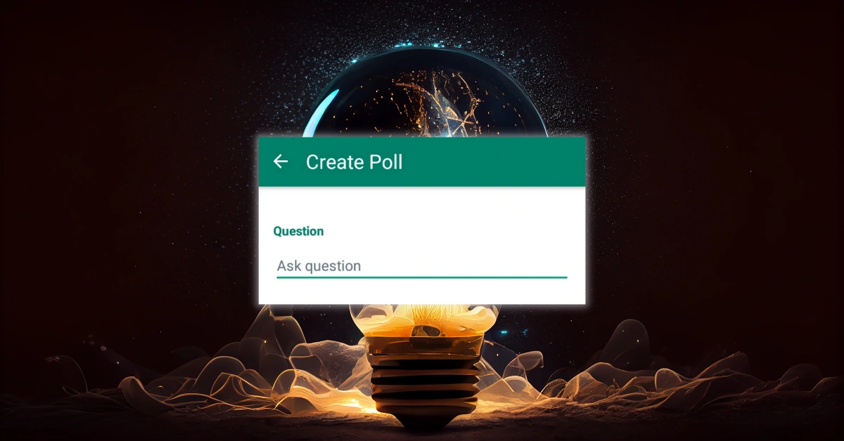 WhatsApp Poll Questions
