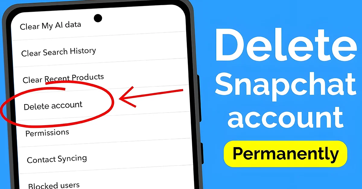 How to Delete Snapchat Account?