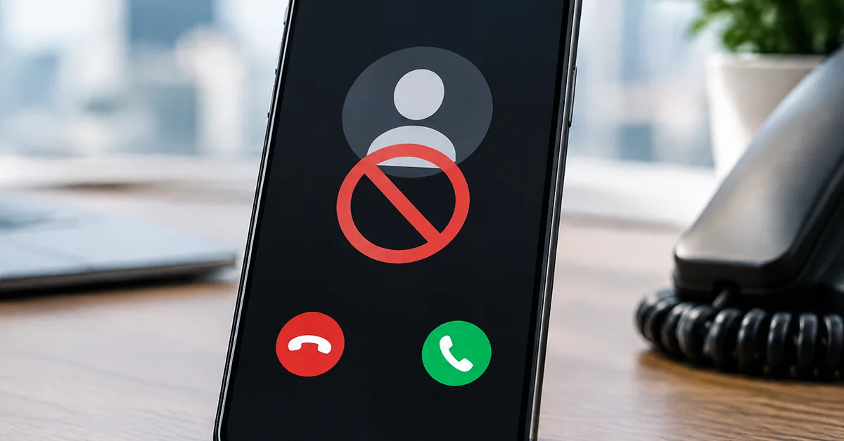 Should You Block Unknown Numbers on a Business Phone?